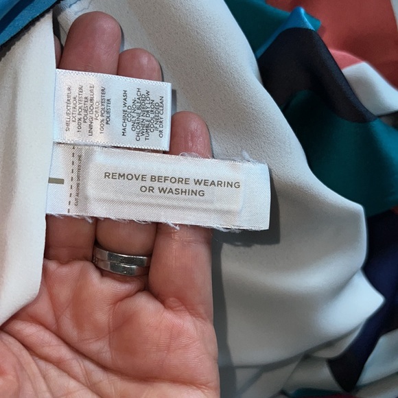 Loft Skirt Petite Multi Color Size 2. EUC. - Picture 14 of 17